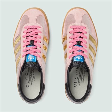 gazelle x gucci pink|adidas x Gucci Collaboration .